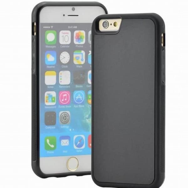 Fodral För Apple iPhone 6 Plus 6S Plus Antigravity Nanometer Mjuk Silikon-Svart