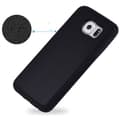 Miniatyrbild 3 av 4: Pinly-fodral till Samsung Galaxy S6 Edge Anti-Gravity Nanometer Mjuk Silikon-Svart