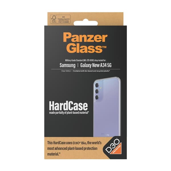 PanzerGlass Samsung Galaxy A35 Skal HardCase D3O Transparent