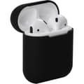 Miniatyrbild 2 av 2: Skyddshölje - Apple - Airpods 1 och 2 - Svart silikon - Mjuk - Rep-skyddande