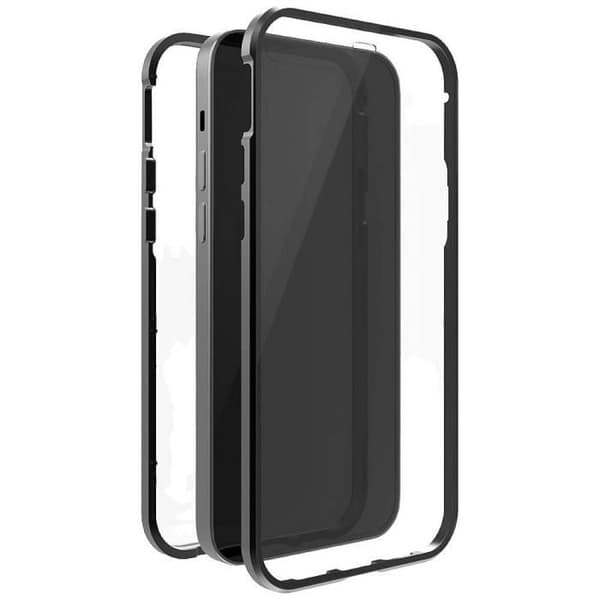 Fodral - BLACKROCK - iPhone 14 - 360° skydd - Svart - Stel