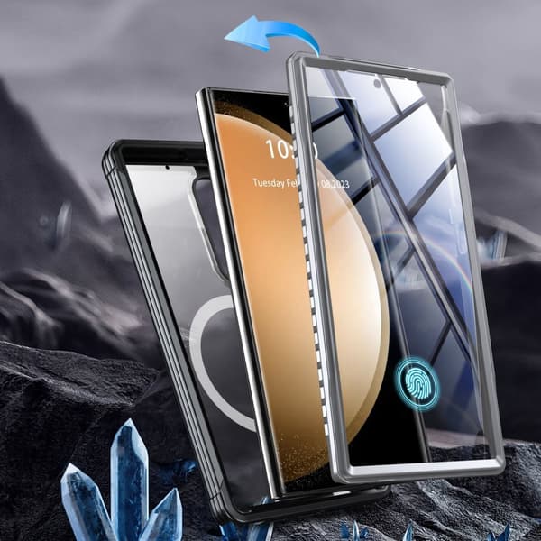 INF Samsung A55 magnetisk mobiltaske