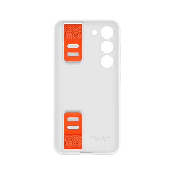 Samsung Silicone Grip Case till Galaxy S23+ - Vit