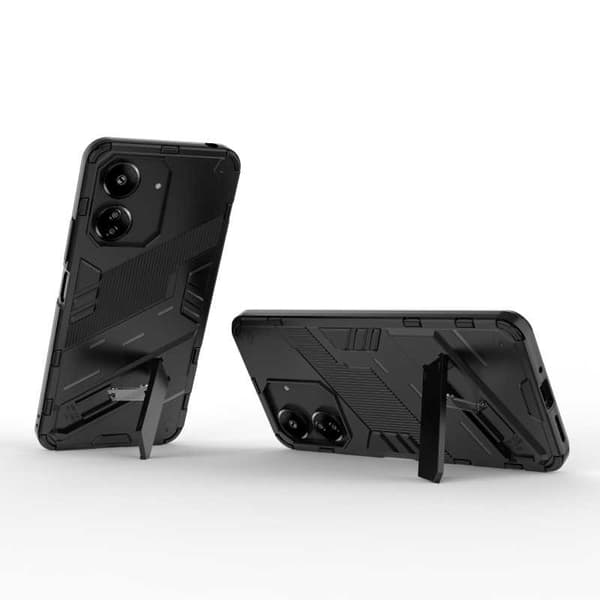 Xiaomi Redmi 13C 4G Stöttåligt Skal med Kickstand ThinArmor V2 - Svart