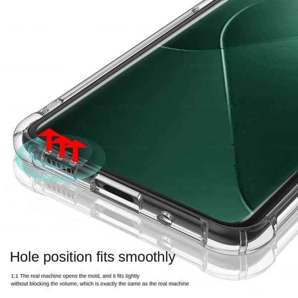Xiaomi 14 stødabsorberende silikonetui Shockr