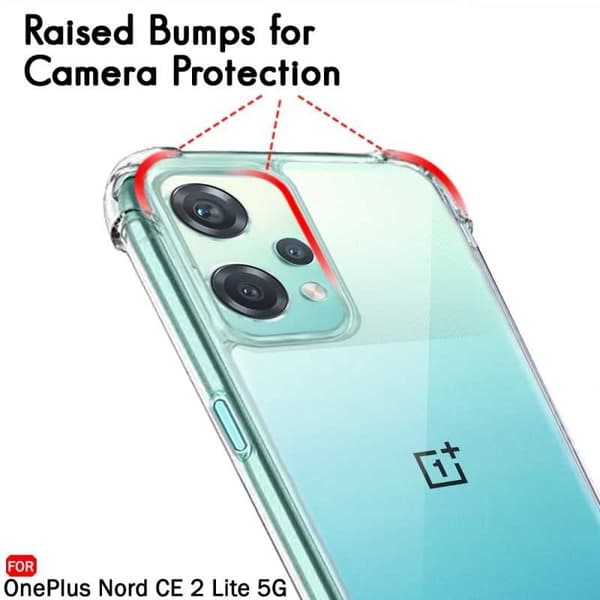 OnePlus Nord CE 2 Lite 5G stødabsorberende silikonetui Shockr