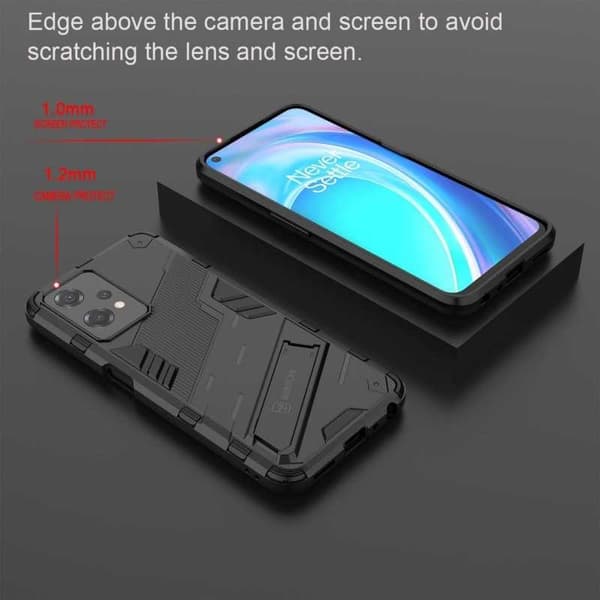 OnePlus Nord CE 2 Lite 5G Stöttåligt Skal med Kickstand ThinArmor V2 - Svart