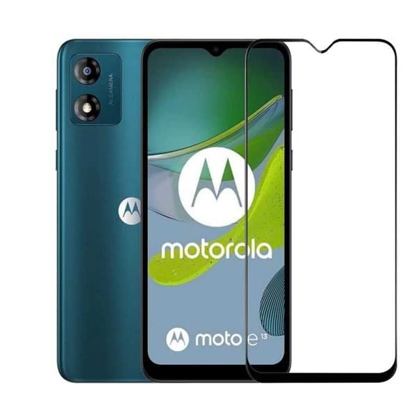 Motorola Moto E13 FullFrame 0,26 mm 2,5D 9H hærdet glas