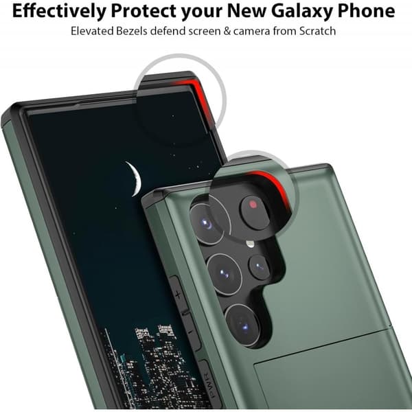 Samsung S24 Ultra Stødsikkert dækkortrum StreetWise