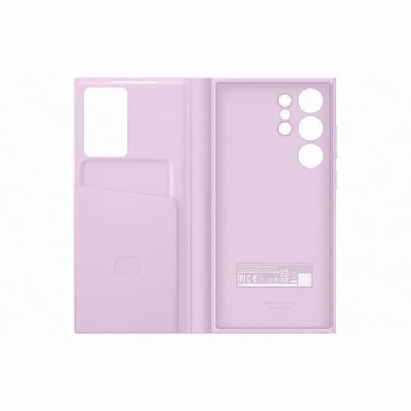 SAMSUNG Smart View-fodral med korthållare G S23 Ultra Lilac