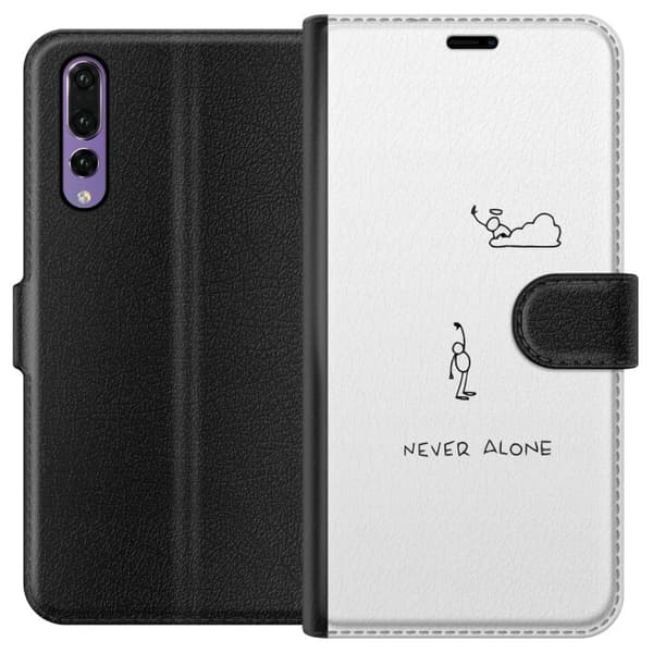 Huawei P20 Pro Lompakkokotelo Ei koskaan yksin