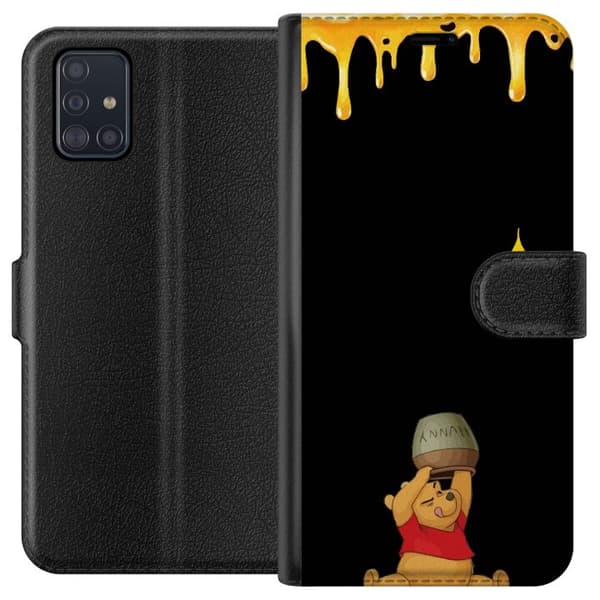Samsung Galaxy A51 Lompakkokotelo Nalle Phu