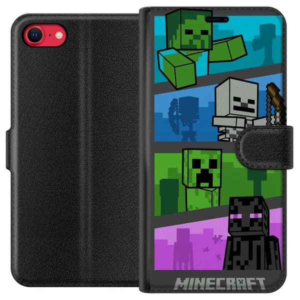 Apple iPhone SE (2020) Tegnebogsetui Minecraft