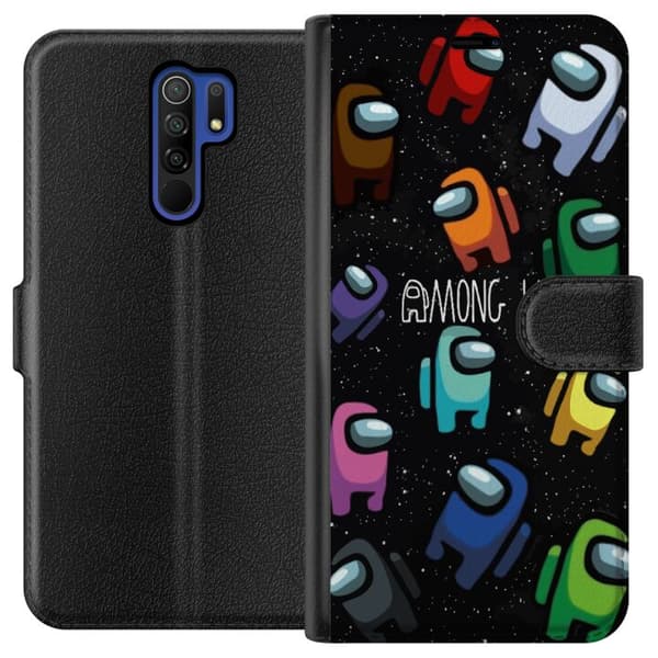 Xiaomi Redmi 9 Tegnebogsetui Mellem Os