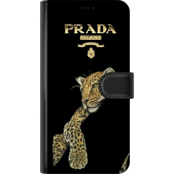 Samsung Galaxy A02s Lompakkokotelo Prada Leopard