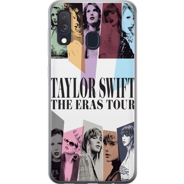 Samsung Galaxy A40 Genomskinligt Skal Taylor Swift