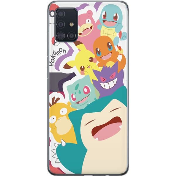 Samsung Galaxy A51 Gennemsigtig cover Pokemon
