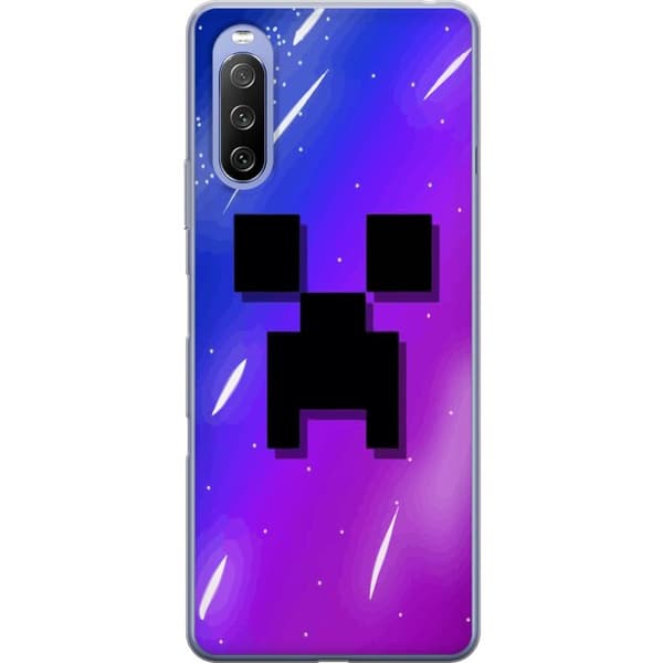 Sony Xperia 10 III Läpinäkyvä kuori Minecraft