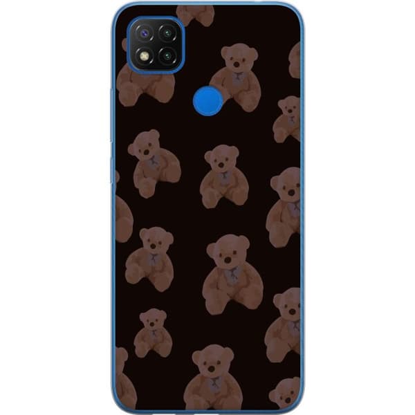 Xiaomi Redmi 9C NFC Gennemsigtig cover En bjørn flere bjørne