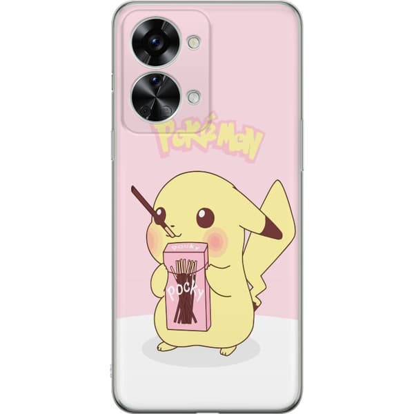 OnePlus Nord 2T Gennemsigtig cover Pokemon