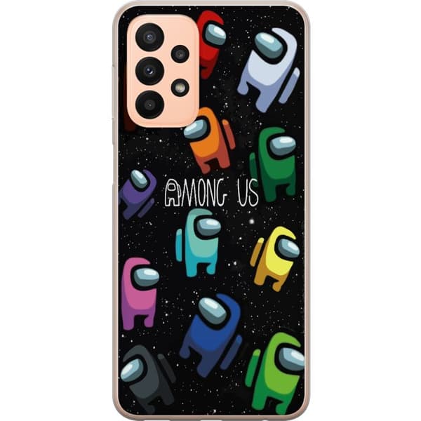 Samsung Galaxy A23 5G Genomskinligt Skal Among Us