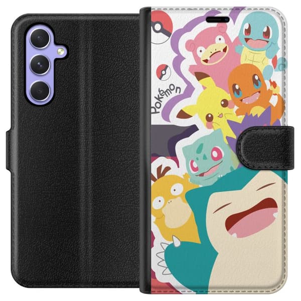 Samsung Galaxy A54 Tegnebogsetui Pokemon