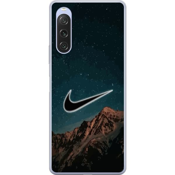 Sony Xperia 10 V Läpinäkyvä kuori Nike