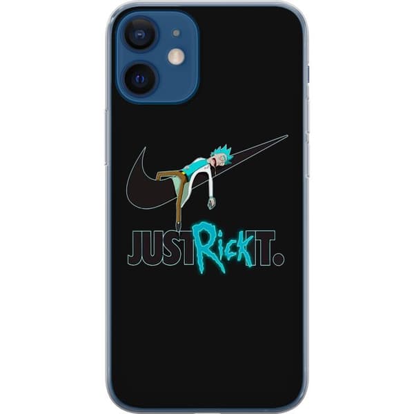 Apple iPhone 12  Gennemsigtig cover Bare Rick Det.