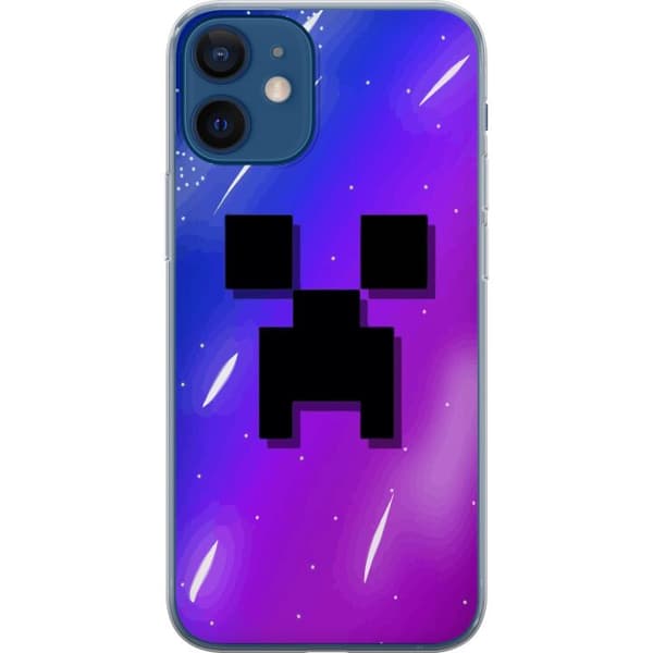 Apple iPhone 12 mini Gennemsigtig cover Minecraft