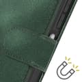 Miniatyrbild 4 av 4: Fodral till Xiaomi Poco M6 Handledsrem Flip Wallet Stand Dark Green