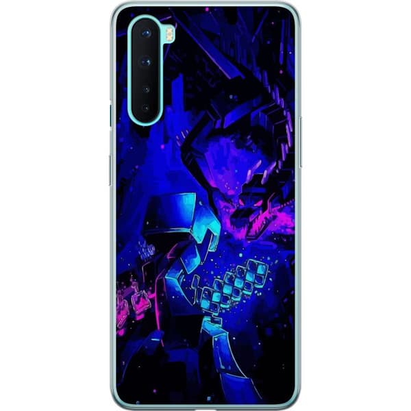 OnePlus Nord Gennemsigtig cover Minecraft