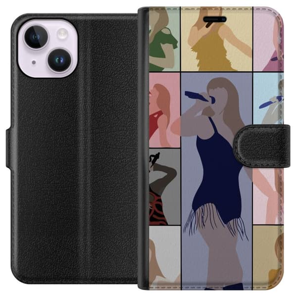 Apple iPhone 15 Lompakkokotelo Taylor Swift