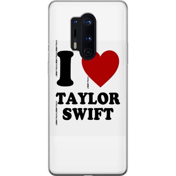 OnePlus 8 Pro Gjennomsiktig deksel Taylor Swift