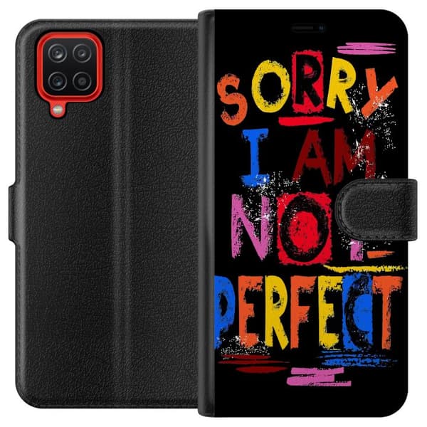 Samsung Galaxy A12 Tegnebogsetui Sorry