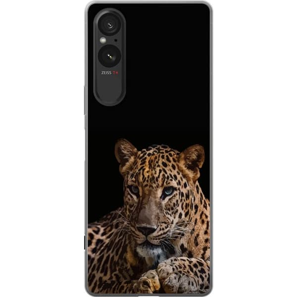 Sony Xperia 5 V Gjennomsiktig deksel Leopard