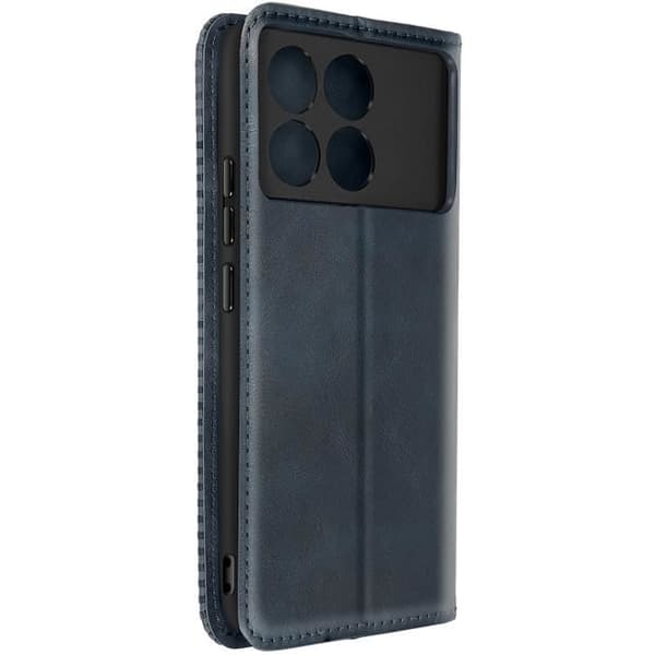 Fodral till Xiaomi Poco X6 Pro plånboksställ Mosaikmönster Midnight Blue