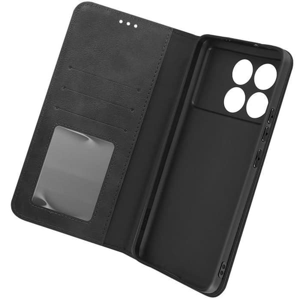 Fodral till Xiaomi Poco X6 Pro plånboksställ Mosaikmönster svart