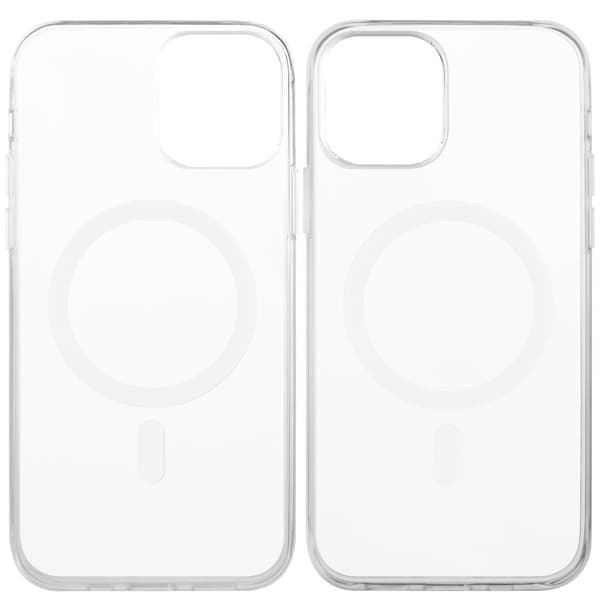 Vivanco iPhone 13 Pro Max Skal Mag Steady MagSafe Transparent