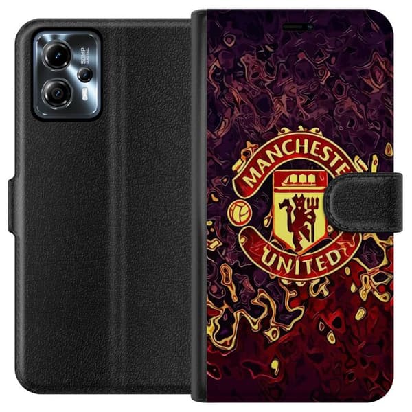 Motorola Moto G13 Lompakkokotelo Manchester United