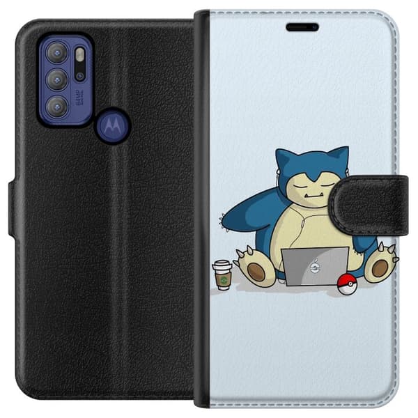 Motorola Moto G60S Plånboksfodral Pokemon Rolig