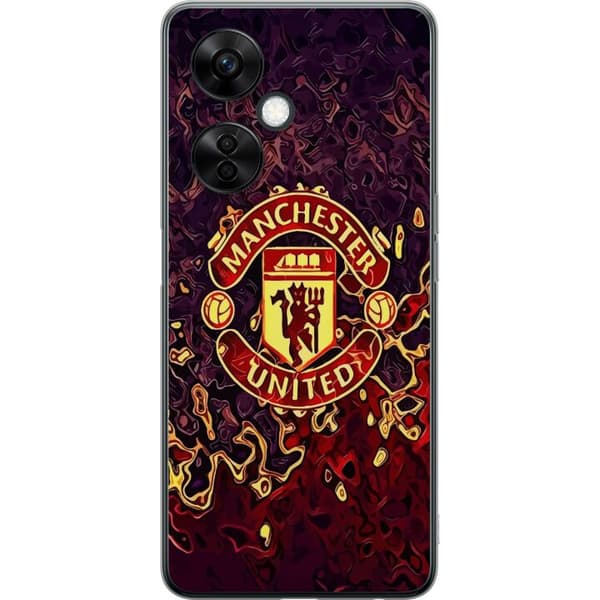 OnePlus Nord CE 3 Lite Gennemsigtig cover Manchester United