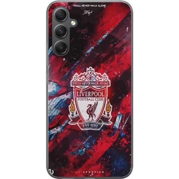 Samsung Galaxy A15 5G Genomskinligt Skal Liverpool