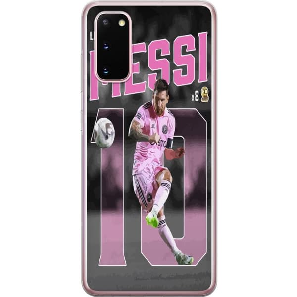 Samsung Galaxy S20 Gjennomsiktig deksel Lionel Messi