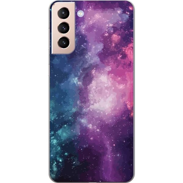 Samsung Galaxy S21 Genomskinligt Skal Nebula