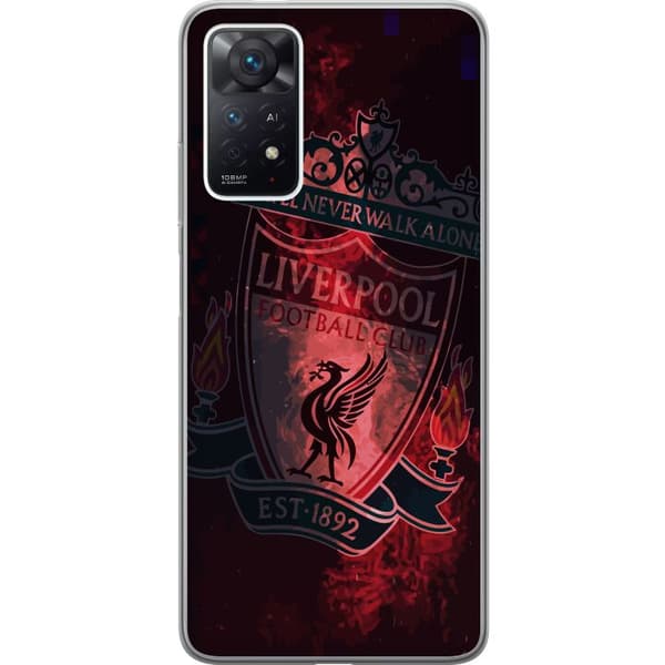 Xiaomi Redmi Note 11 Pro Genomskinligt Skal Liverpool