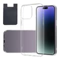 Pikkukuva 1 / 7: iPhone 15 Pro Max & korttiteline - suojaus & kätevä korttien hallinta - musta