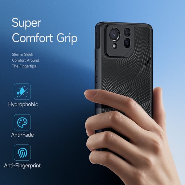 DUX DUCIS Asus ROG Phone 8 Pro 5G Aimo Series Suojakuori - Musta