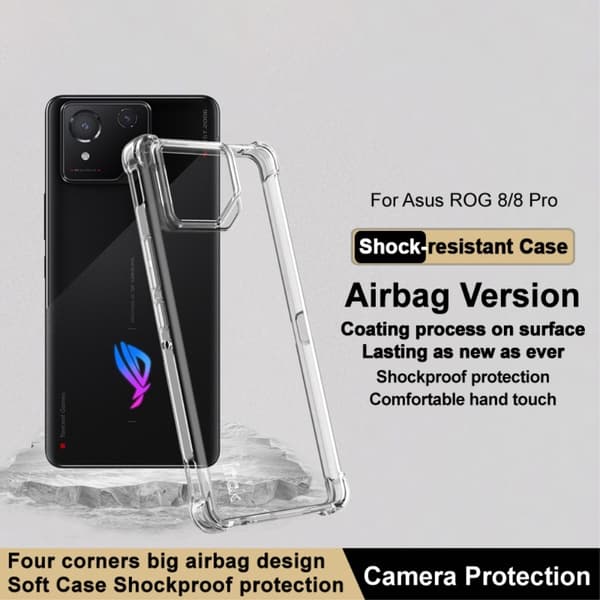 IMAK Asus ROG Phone 8 Pro 5G Airbag Corners Suojakuori