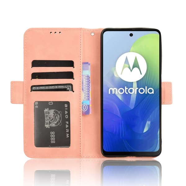 SKALO Motorola Moto G04 6-RUM Pungetaske - Pink