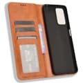 Miniatyrbild 5 av 7: SKALO Motorola Moto G04 Embossed Premium Plånboksfodral - Brun
